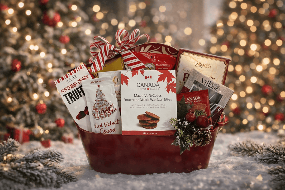 Christmas Gift Baskets Canada | The Sweet Basket
