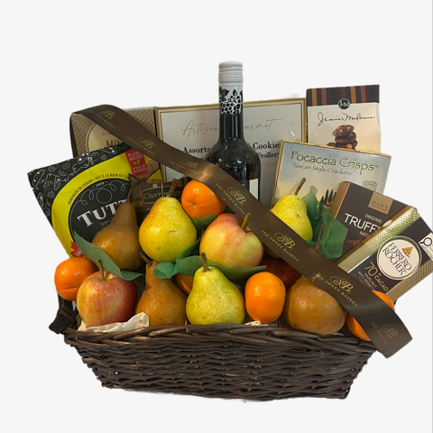 Fruit and Gourmet Extravaganza Gift Basket