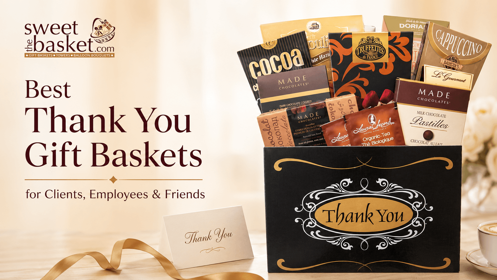 Best Thank You Gift Baskets for Clients, Employees, and Friends