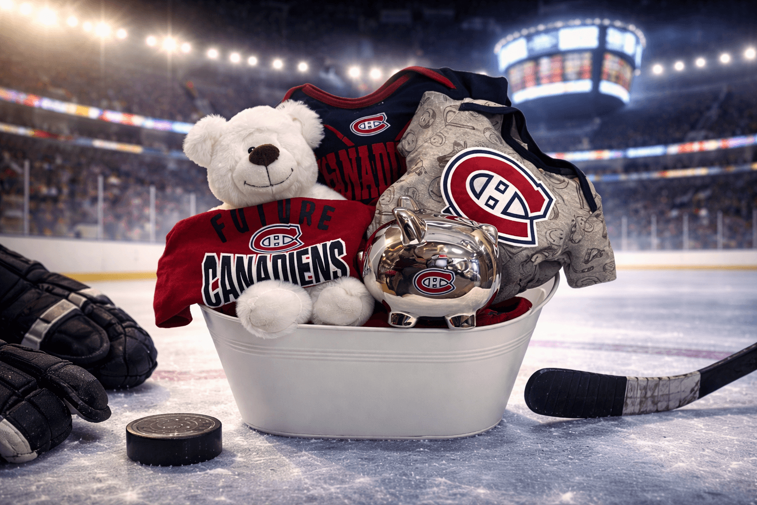 NHL gift baskets and hockey gifts for fans in Canada