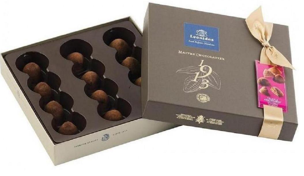Leonidas Coffrets Cadeaux de Chocolat Belge, Livraison rapide